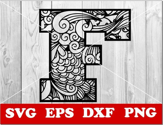 Download Alphabet F Svg Mandala Svg Mandala Alphabet Svg Mandala Etsy