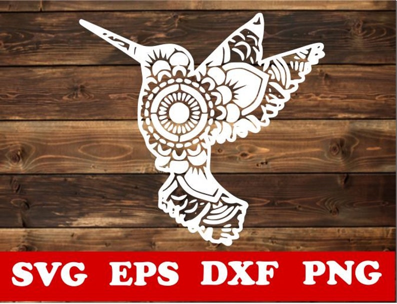 Download Clip Art Zentangle Svg Humming Birdmandala Svg Vector Paper Cut Template Silhouette Humming Bird Svg Laser Cricut Cnc Plasma Mandala Svg Art Collectibles