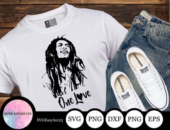 Free Free 60 Bob Marley One Love Svg SVG PNG EPS DXF File
