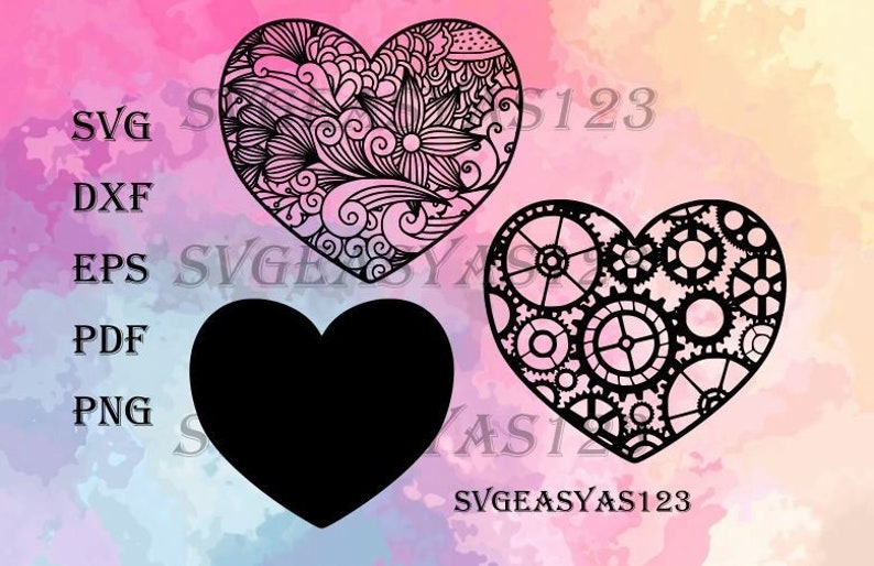 Download Clip Art Heart Svg Paper Cut Mandala Svg Heart Steampunk Steampunk Heart Vector Mandala Heart Svg Heart Cut File Steampunk Heart Svg Art Collectibles