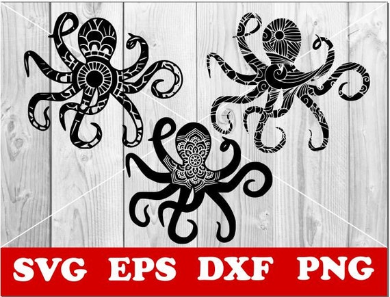 Download Octopus Svg Octopus Mandala Svg Zentangle Svg Mandala Svg Etsy
