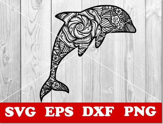 Download Paper Cut Template Mandala Svg Silhouette Dolphin Mandala Svg Cricut Cut Files Laser Cnc Plasma Dolphin Svg Zentangle Svg Vector Clip Art Art Collectibles