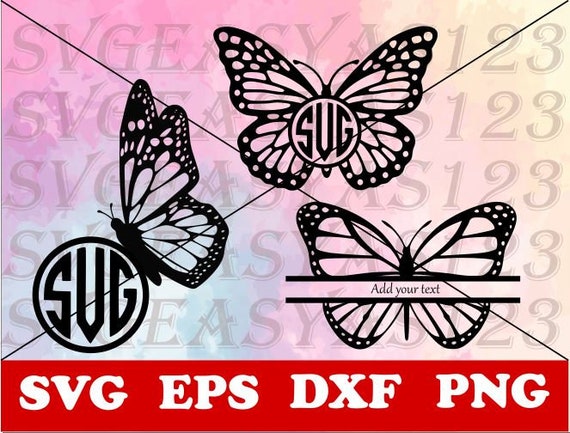 Download Free Butterfly Svg Butterfly Monogram Svg Cut File Butterfly Etsy SVG Cut Files