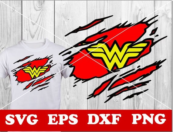 Download Wonder Woman Svg Shirt Rip Svg Wonder Woman Svg Superhero Etsy
