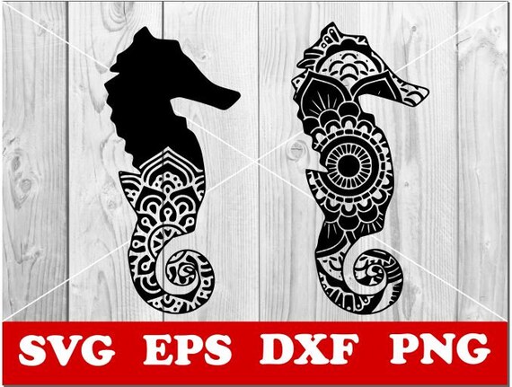 Download Seahorse Mandala Svg Free Printable - Layered SVG Cut File ...