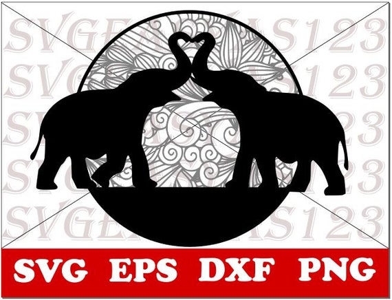 Download Mandala Elephant Svg Cnc Elephant Elephant Svg Elephant Etsy