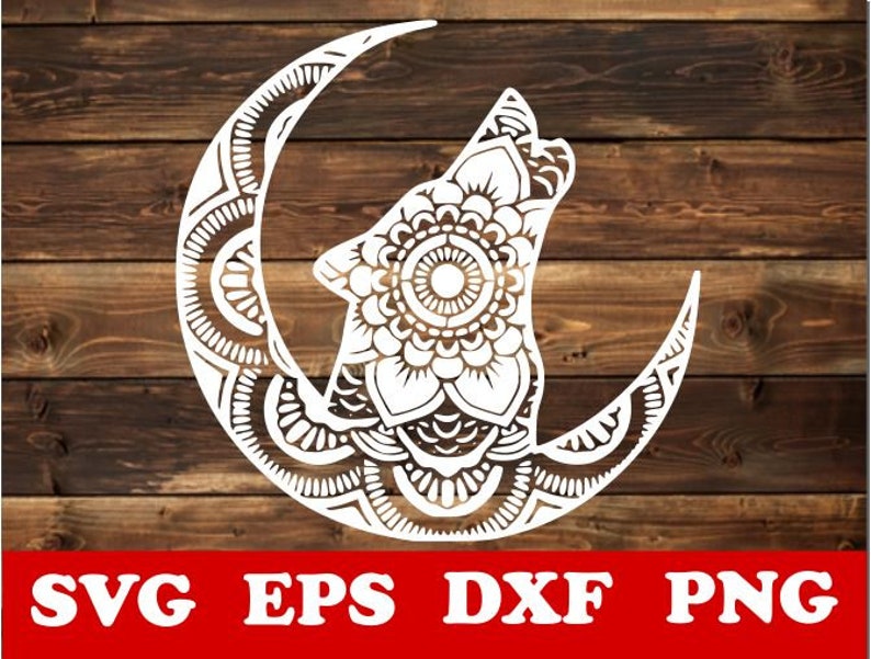 Download Wolf Svg Laser Wolf Zentangle Svg Paper Cut Template Mandala Svg Wolf Svg Cricut Cnc Plasma Vector Silhouette Clip Art Art Collectibles