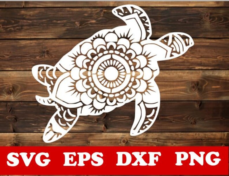 Download Mandala Turtle SVG Mandala SVG Turtle SVG Cut File Vector ...