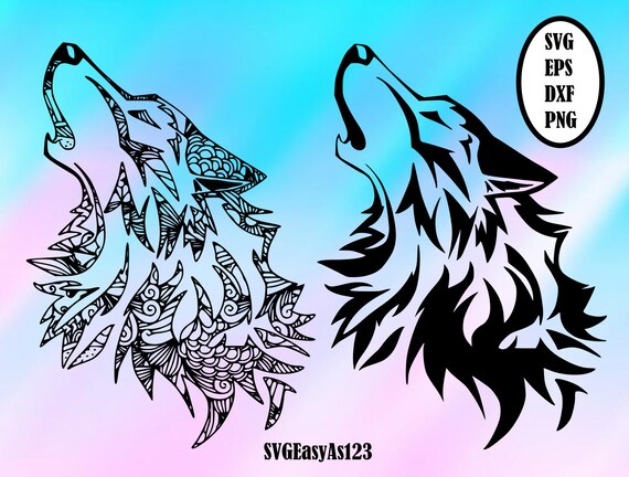 Download Mandala Wolf SVG Mandala SVG Wolf SVG Cut File Vector Wolf ...