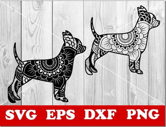 Download Chihuahua Svg Chihuahua Mandala Svg Zentangle Svg Dog Svg Etsy