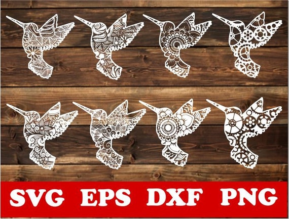 Download Clip Art Zentangle Svg Humming Birdmandala Svg Vector Paper Cut Template Silhouette Humming Bird Svg Laser Cricut Cnc Plasma Mandala Svg Art Collectibles