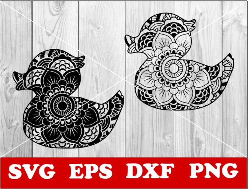 Rubber Duck svg Rubber Duck mandala Svg Zentangle SVG | Etsy