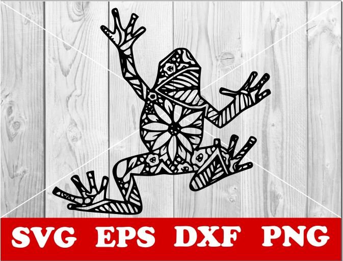 Download Frog Svg Frog Mandala Svg Frog Zentangle Svg Mandala Svg Etsy