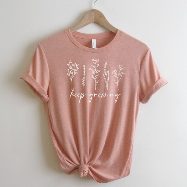 Pink Graphic Tee Etsy