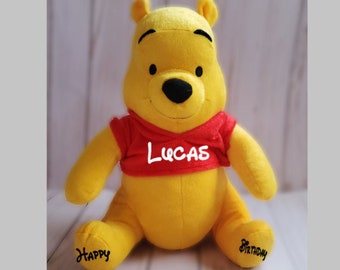 Winnie the Pooh Plush, Pooh Bear, Pooh Gifts, Winnie the Pooh Nursery, Winne the Pooh Birthday, Winnie the Pooh Gifts, Pooh Baby Gift