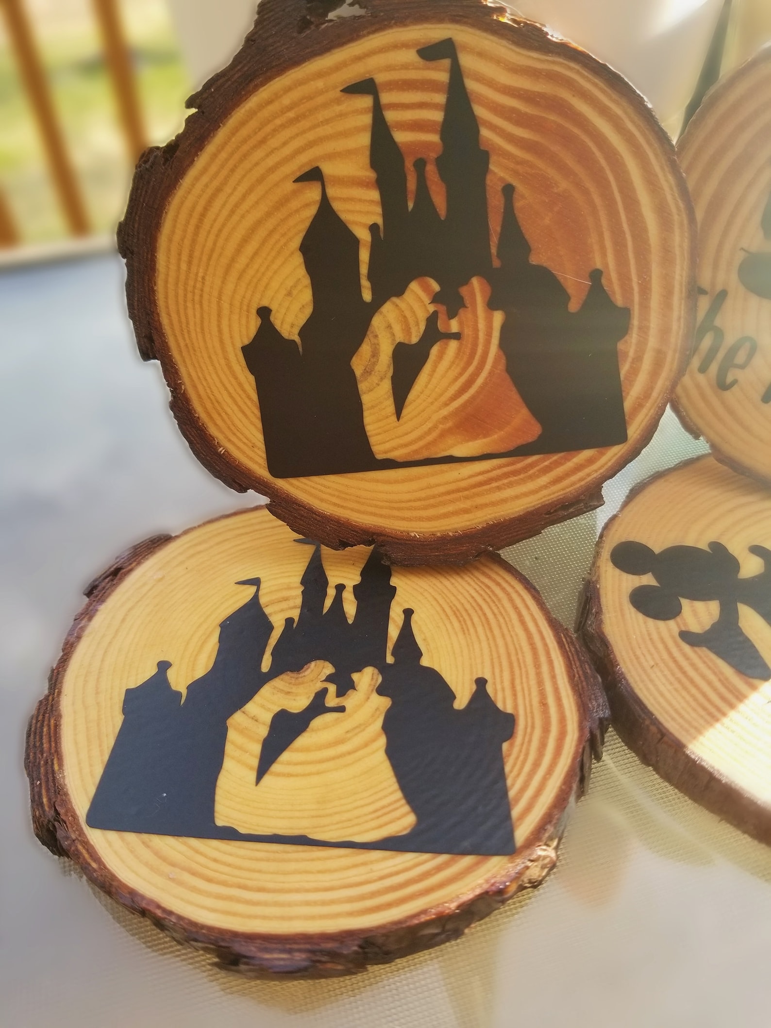 Disney Coasters Personalized Disney Disney Home Decor Etsy