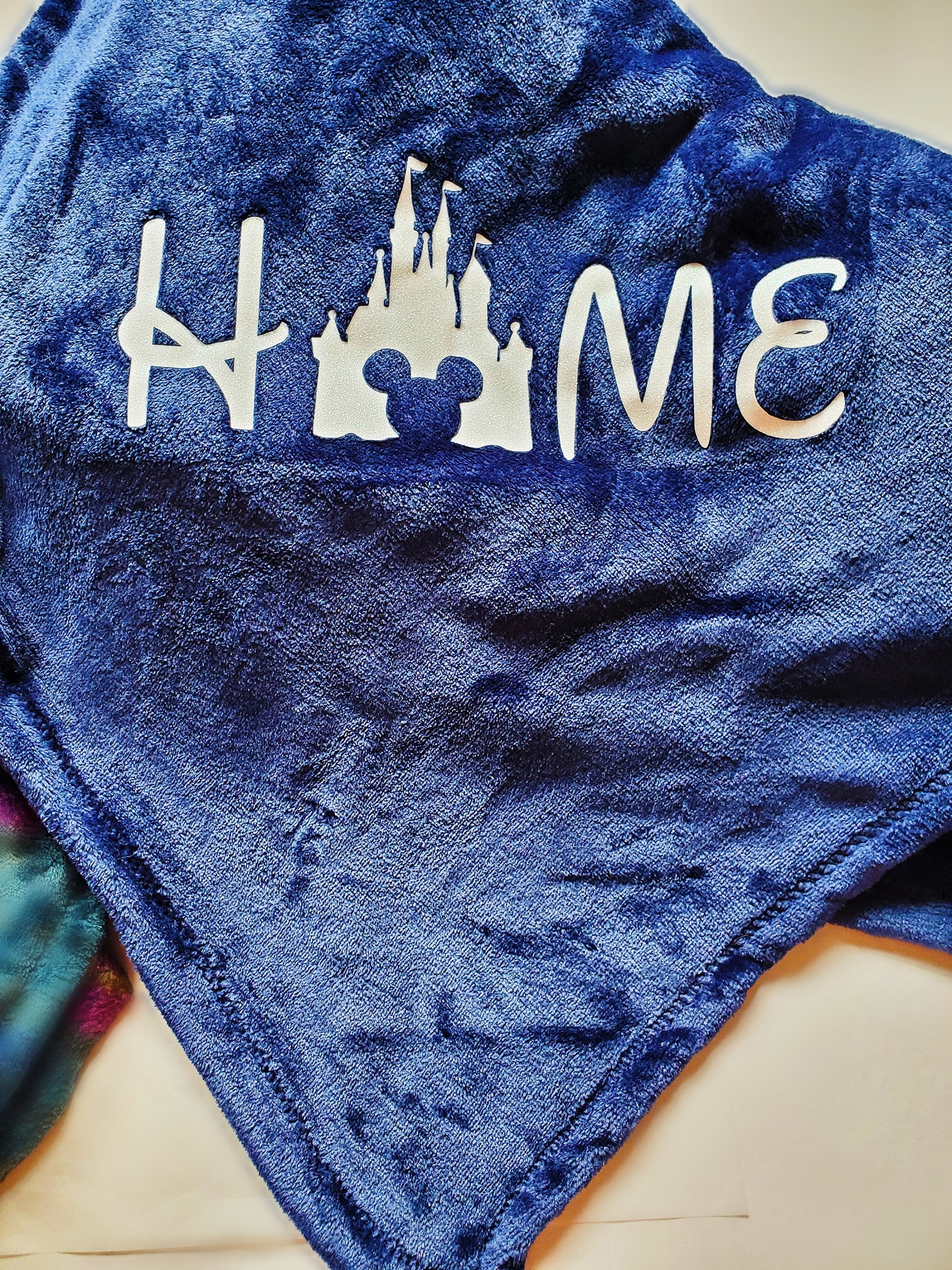 Custom Disney Blanket Disney Christmas Disney Home Disney Etsy