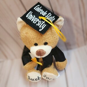 Custom Graduation Bear, Graduation 2024, Graduation Gifts, Graduation Keepsake, Gifts for Grads, Preschool Graduation, Grad Bear, Pre-k Grad Bild 3