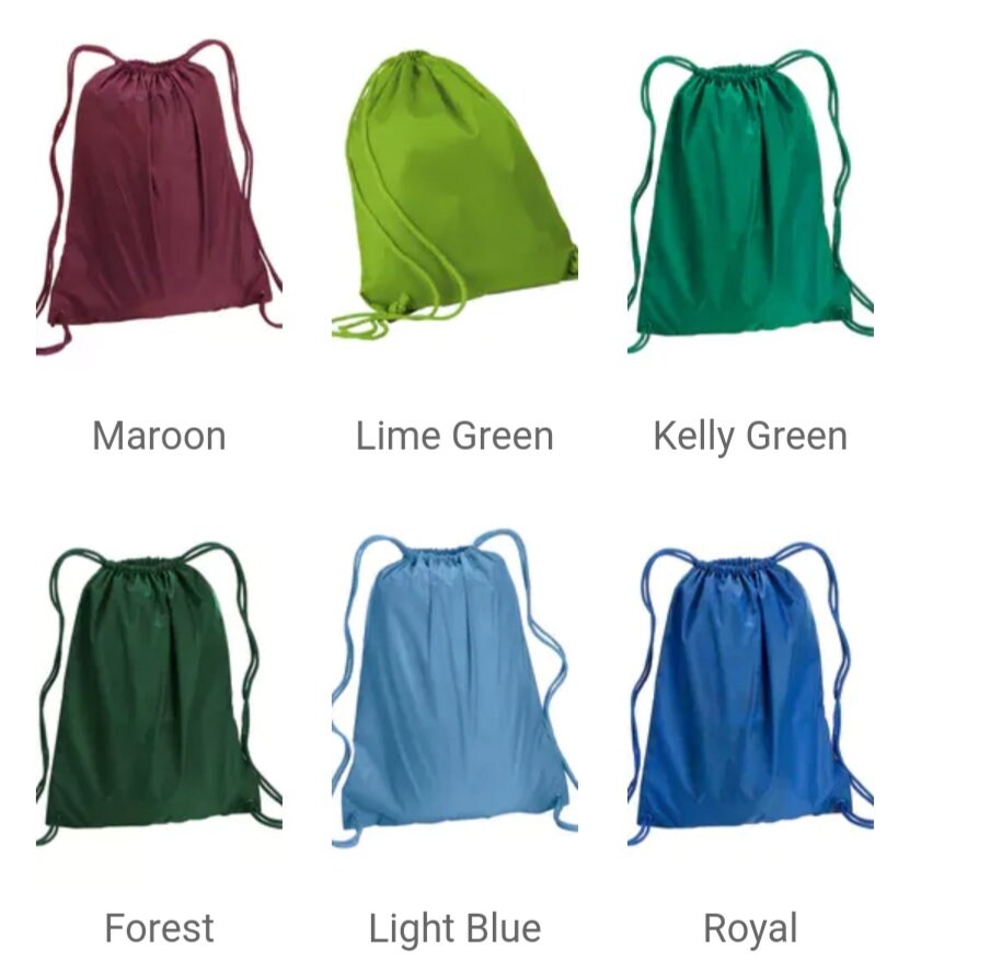 Disney Personalized Drawstring Bags Disney 2021 Disney Etsy