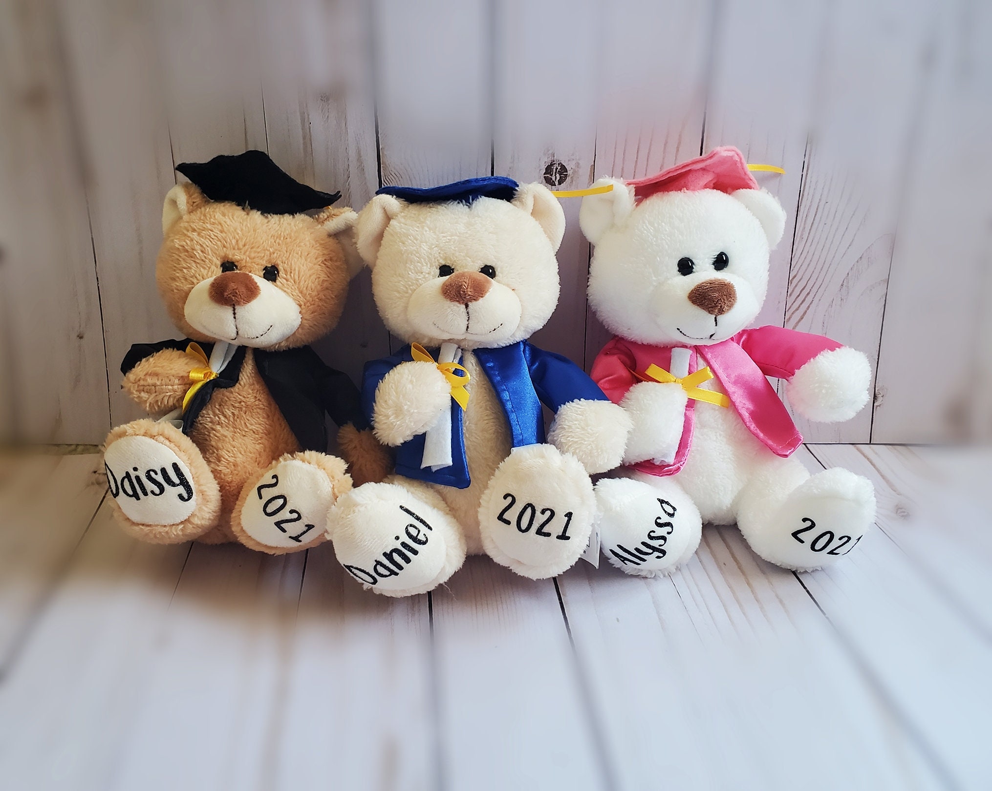 personalized graduation stuffed animal