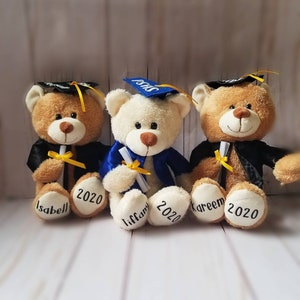 Custom Graduation Bear, Graduation 2024, Graduation Gifts, Graduation Keepsake, Gifts for Grads, Preschool Graduation, Grad Bear, Pre-k Grad image 9