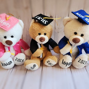 Custom Graduation Bear, Graduation 2024, Graduation Gifts, Graduation Keepsake, Gifts for Grads, Preschool Graduation, Grad Bear, Pre-k Grad Bild 7