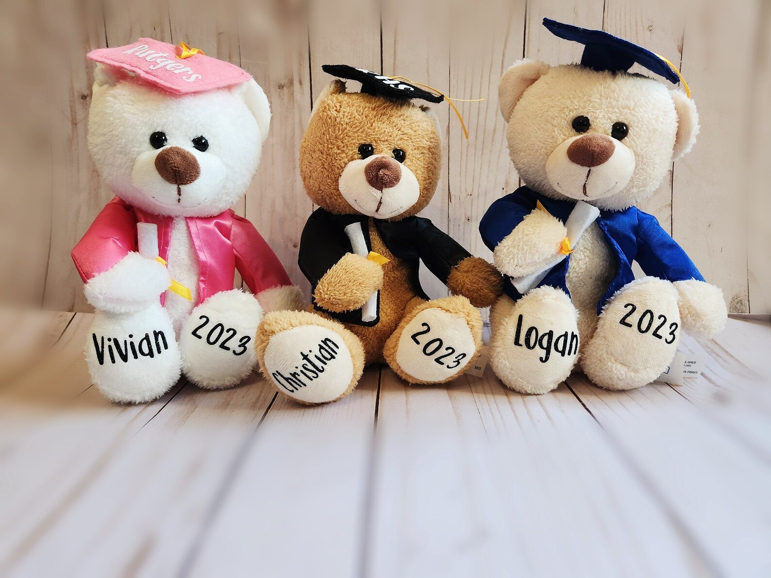 Custom Graduation Bear Graduation 2023 Graduation Gifts Etsy UK
