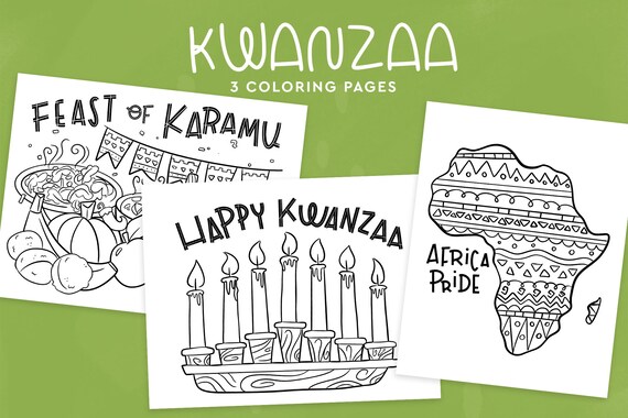 Super Simple Kwanzaa Collage Art Project for Kids