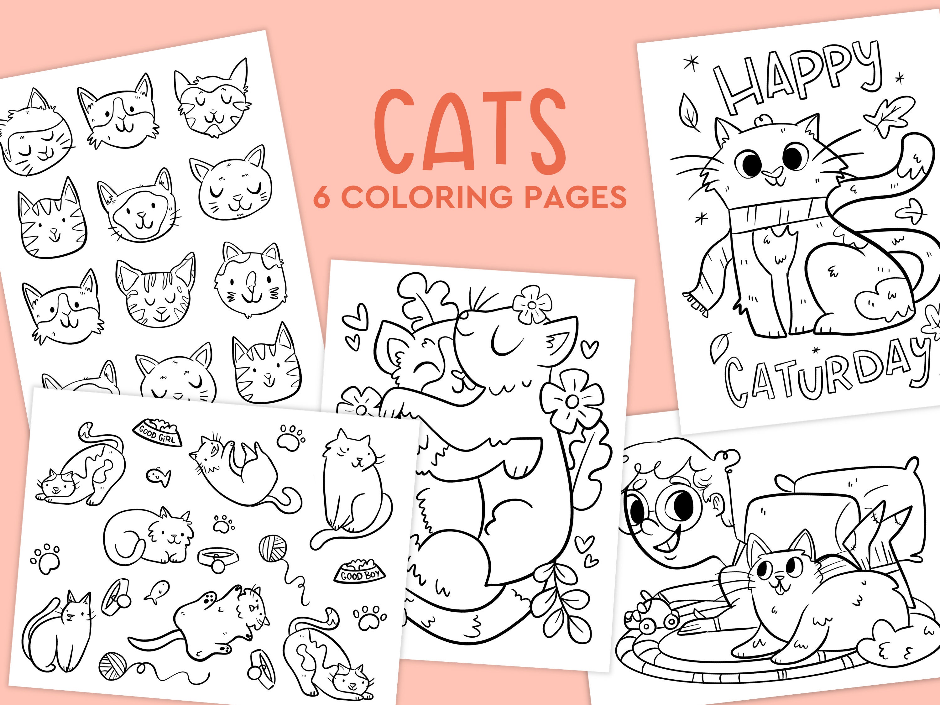 mandala baby cat happy mood, cute ani...\, image size:3000x2250