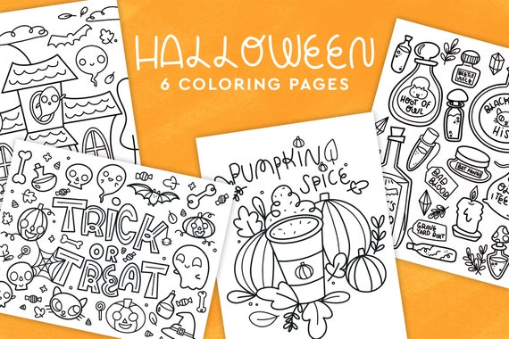 Halloween Coloring Pages Coloring for Kids Printable