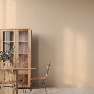 Warm Beige Textured Wall Mural – Soft Minimalist Aesthetic Wallpaper for Modern Home & Office Décor, Boho, Scandinavian, Neutral Interiors