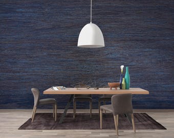 Dark Chocolate Brown Wood Grain Wall Mural – Rustic Faux Wood Textured Wallpaper, Peel and Stick Wallpaper, Wood Wall Mural