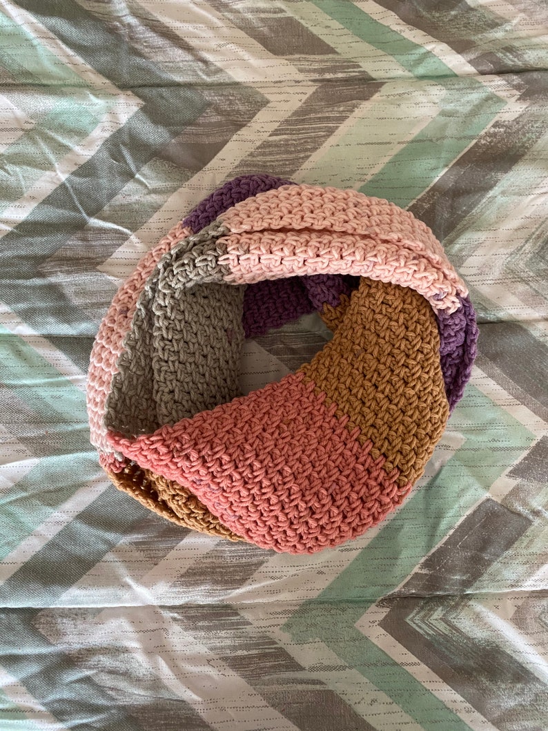 Handmade Crochet Infinity Scarf Handmade Crochet Infinity Scarf