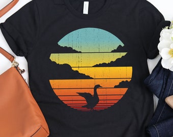 Goose Sunset Shirt / Goose Shirt / Geese Gifts / Goose Design / Goose Lover Gift / Goose Owner Shirt / Duck Shirt / Tank Top / Hoodie