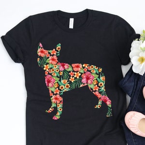 Boston Terrier Flower Shirt / Boston Terrier Shirt / Boston Terrier Gifts / Boston Terriers / Terrier Lover / Floral Shirt / Tank Top Hoodie