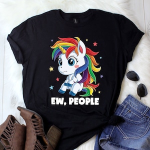 Unicorn Ew People Shirt / Unicorn Shirt / Unicorn Gifts / Unicorns / Rainbow Unicorn / Unicorn T shirt / Unicorn Squad / Tank Top / Hoodie