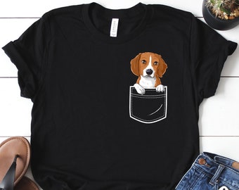 Camisa de bolsillo de Beagle / Camisa de Beagle / Regalos de Beagle / Beagles / Regalo para amantes de los Beagles / Camiseta de Beagle / Camiseta de Beagle / Camiseta sin mangas / Sudadera con capucha