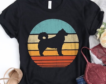 Alaskan Malamute Vintage Shirt / Alaskan Malamute Shirt / Malamute Gifts / Malamute Dog / Sunset Tee / Retro Vintage / Tank Top / Hoodie
