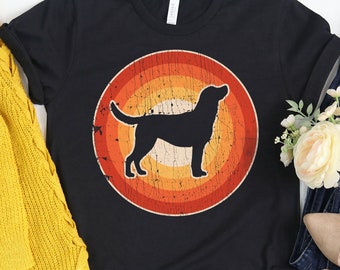 Labrador Sunset Retro Shirt / Labrador Shirt / Labrador Gifts / Labrador Owner Shirt / Labrador Lover Gift / Lab Shirt / Tank Top / Hoodie