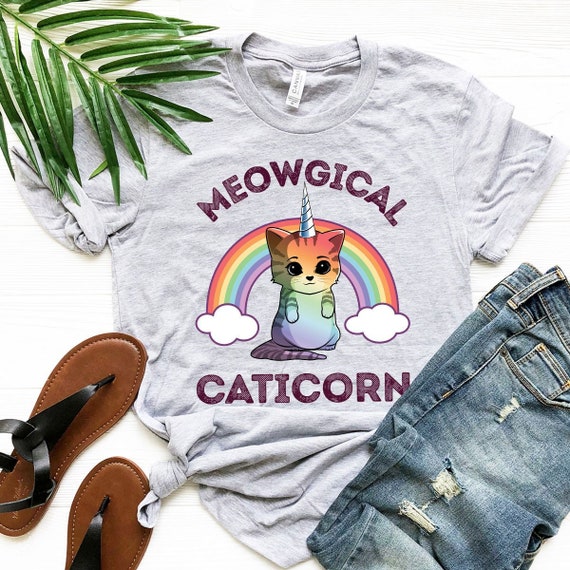 Caticorn shirt sales