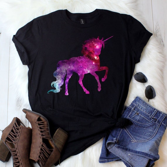 unicorn galaxy t shirt