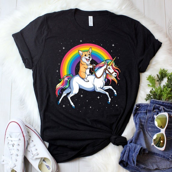 Cute Corgicorn T Shirt | Funny Corgi Lover Shirt Gift Cute Corgicorn T Shirt | Funny Corgi Lover Shirt Gift