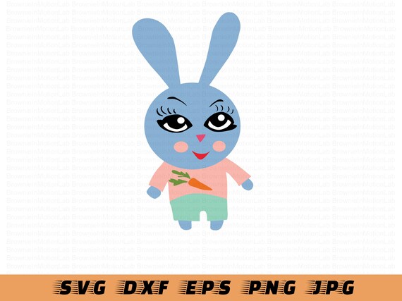 Download Baby Rabbit Svg Kids Crafts Svg Files For Cricut Cute Etsy SVG, PNG, EPS, DXF File