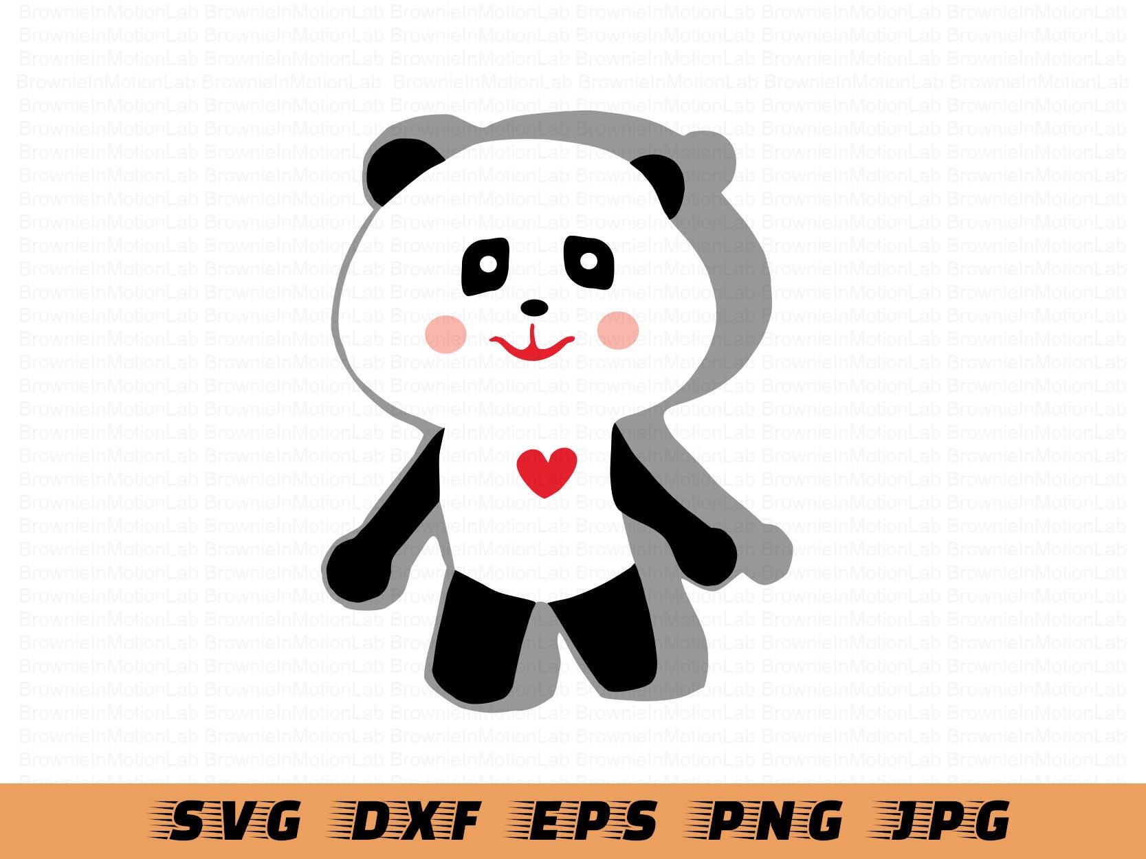 Panda Svg Kids Crafts Svg Files For Cricut Cute Clipart For Etsy