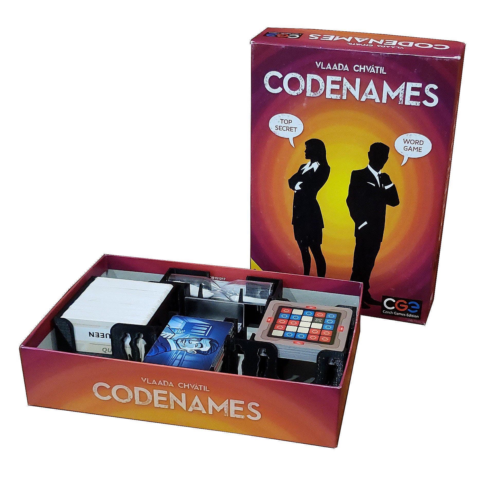 Codenames Insert Organizer (game Not Included) - Etsy