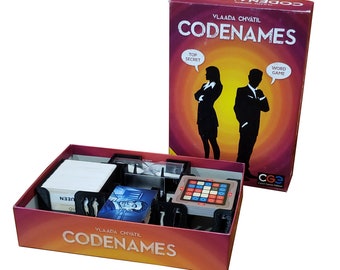 Codenames insert organizer