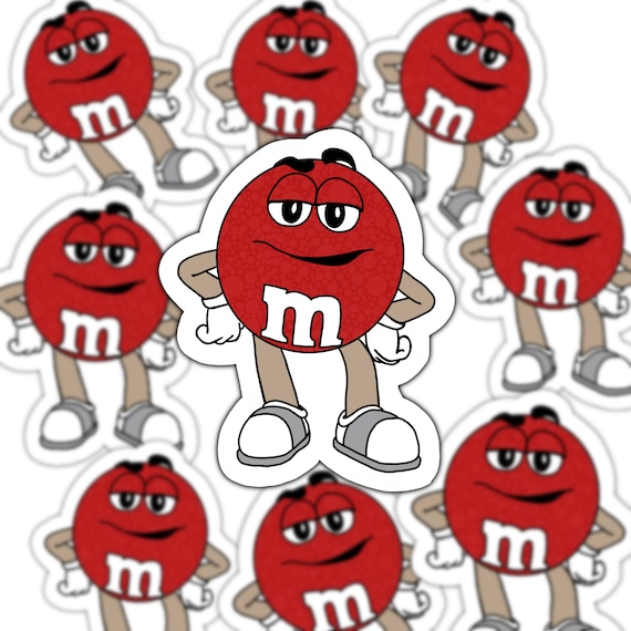 red m&m