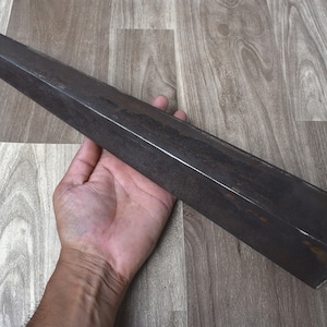 Vintage blacksmith tinsmith Silversmith Cast Iron Hexagon tapered Hollow Mandrel anvil bangles Tool 15&quot; inch