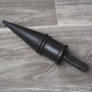 Vintage Silversmith blacksmith tinsmith hardy cone anvil Hard steel anvil tool 23 oz
