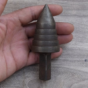 Vintage Silversmith hardy steel Stepped cone Jewelers Miniature anvil Tool 12 oz